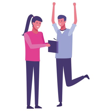 Arkadaşlar kitap karikatürler okuma illüstrasyon grafik tasarım vektör