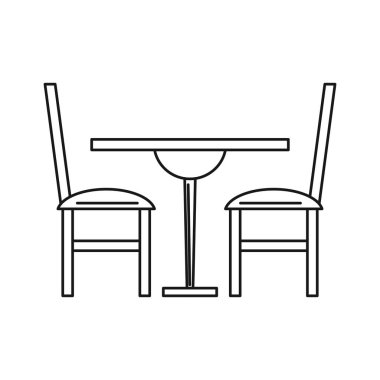 Restoran tablo karikatür vektör çizim grafik tasarım