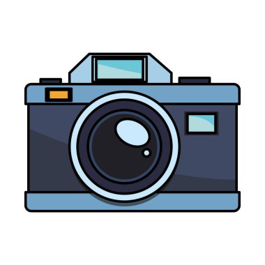 Vintage Fotoğraf kamera vektör çizim grafik tasarım