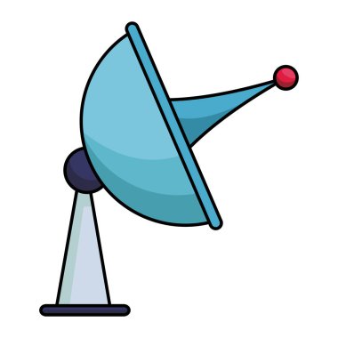 İletişim anten aygıt vektör çizim grafik tasarım