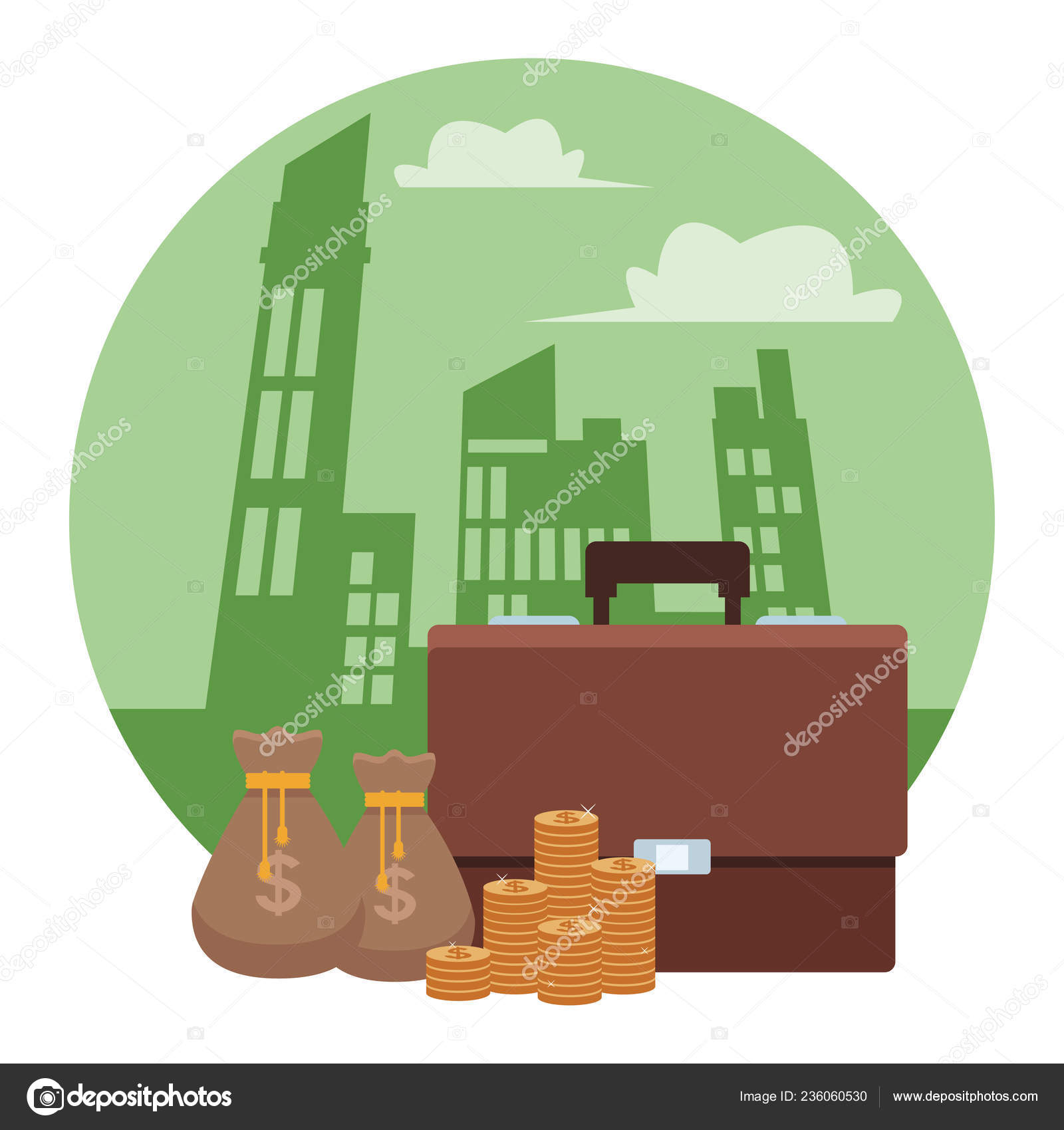 Entreprise Economiser De L Argent Dessin Anime Image Vectorielle Par Jemastock C Illustration