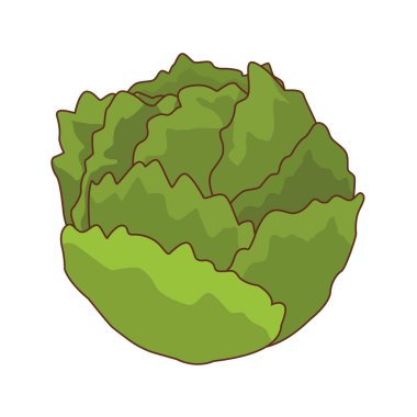 Taze sebze çizgi film