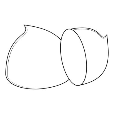 Çikolata siyah ve beyaz dizi