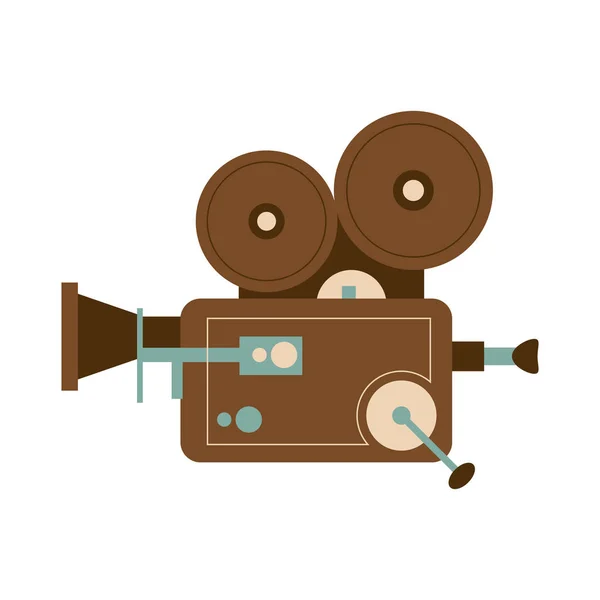 Vintage kino videokamera — Stockový vektor