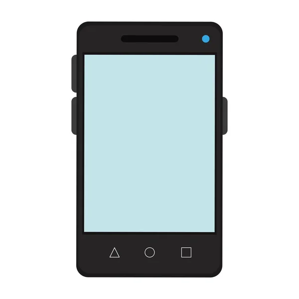 Tecnología móvil smartphone — Vector de stock