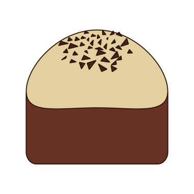 Lezzetli çikolata tatlı