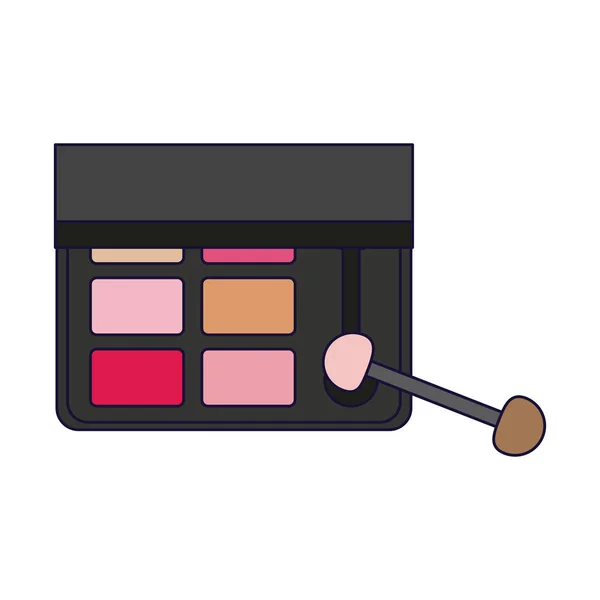 Makeup for women concept — Stock Vector