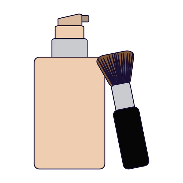 Maquillaje para mujeres concepto — Vector de stock