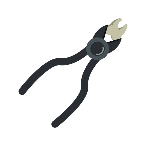 Plier gigi dengan gigi - Stok Vektor