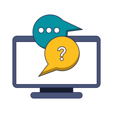 Sohbet kabarcıkları ile bilgisayar