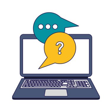 Sohbet kabarcıkları ile bilgisayar