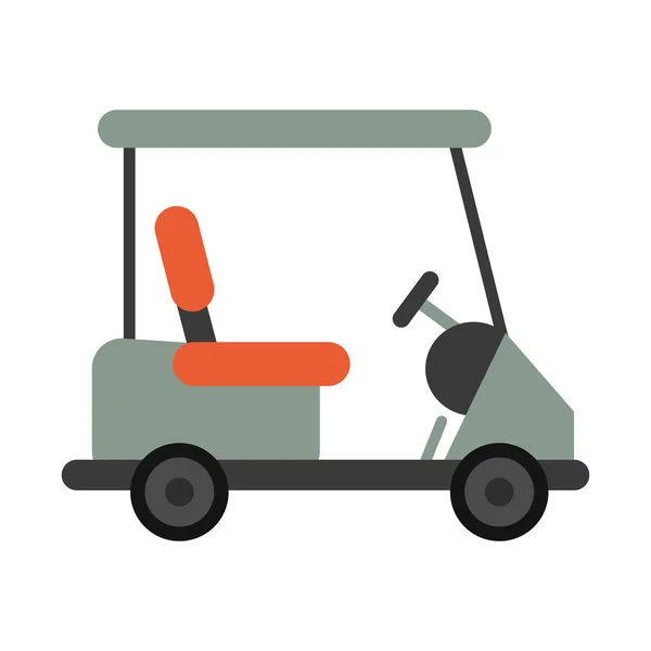 Golf cart vehicle — Stock Vector