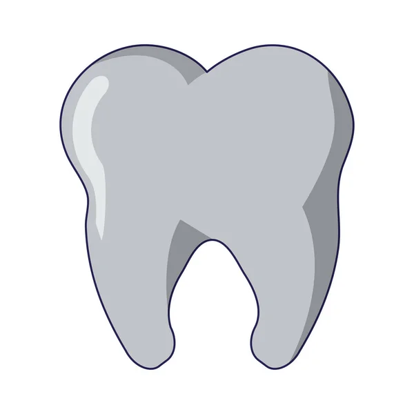 치아 치과 기호 — 스톡 벡터