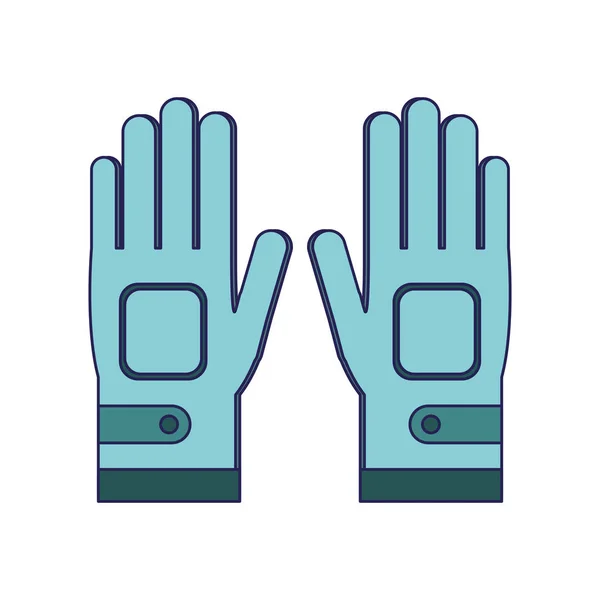 Gants de golf pour joueurs — Image vectorielle