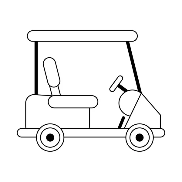 Автомобиль для гольфа — стоковый вектор