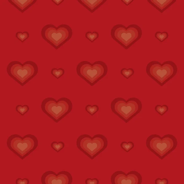 Love pattern cartoon — Stock Vector