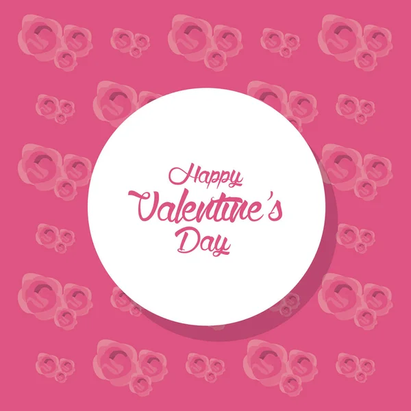 Amore valentines giorno cartone animato — Vettoriale Stock