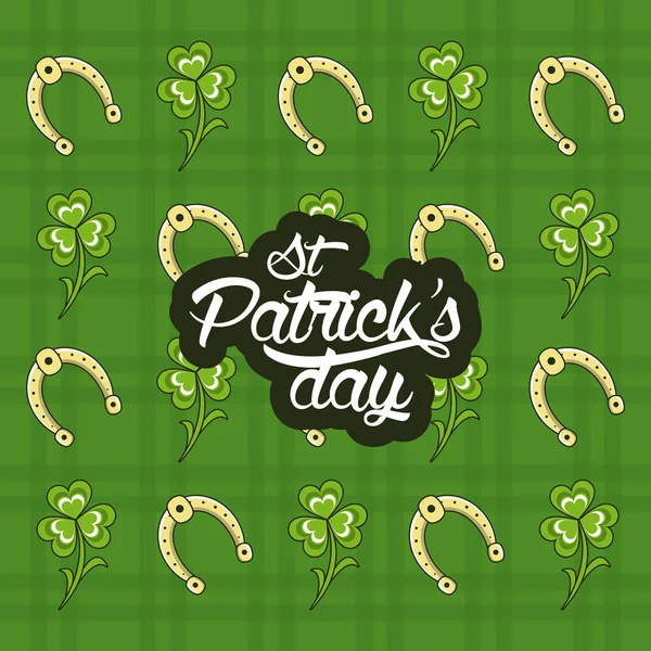 St patricks dag cartoon — Stockvector