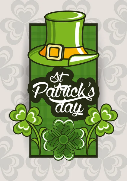 St patricks jour dessin animé — Image vectorielle