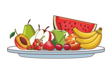 meyve tepsi kutsal kişilerin resmi