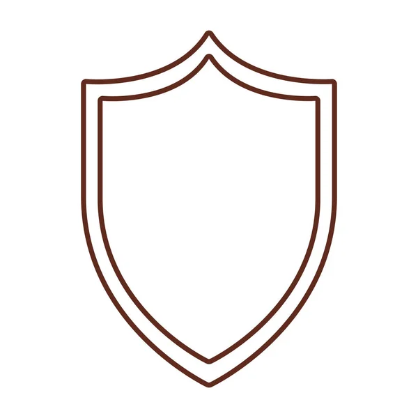 Значок щита — стоковый вектор