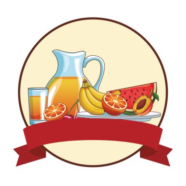 portakal suyu ve meyve