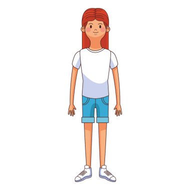 Kızıl saçlı kadın avatar