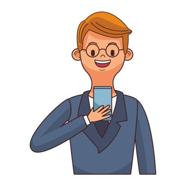 Genç adam çizgi filmi