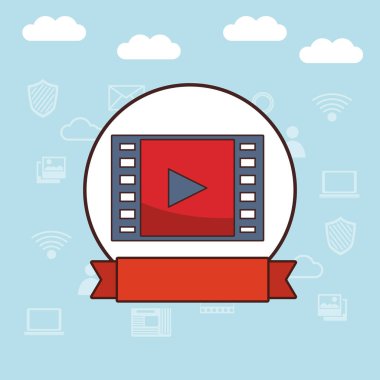 teknoloji medya oyuncu çizgi film