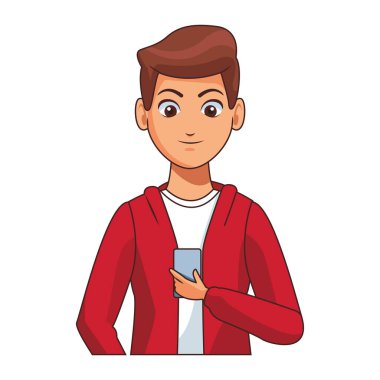 Genç adam çizgi filmi