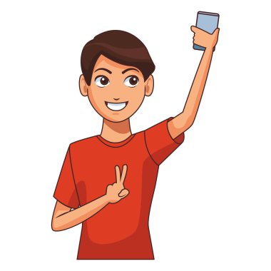 Genç adam çizgi filmi