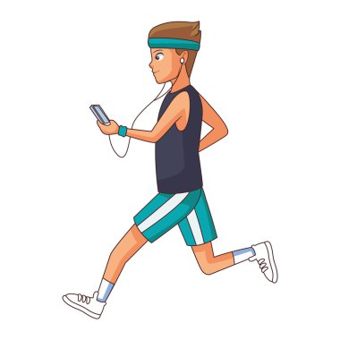 Genç adam çizgi filmi