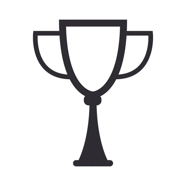 Champion trophy rajzfilm — Stock Vector