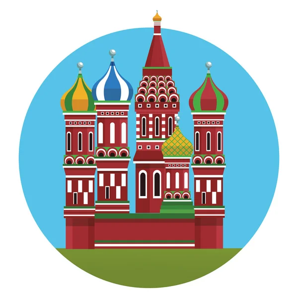 Saint basil catherdral icon — Stock Vector
