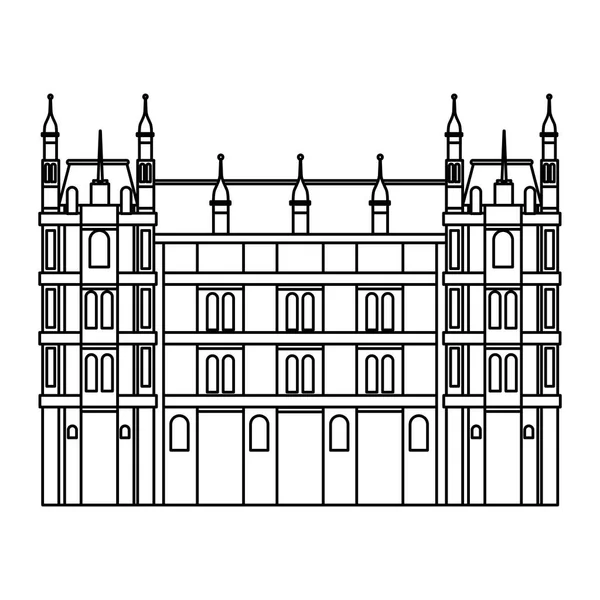 Westmister palace icon — Stock vektor