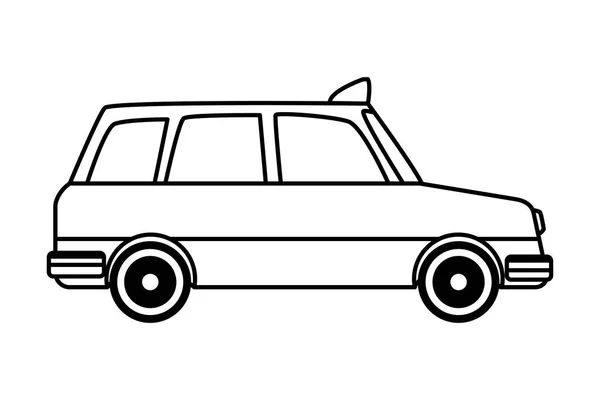 Icône de chapeau de taxi — Image vectorielle