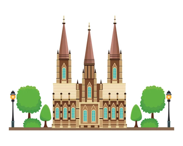 gothic cathedral icon