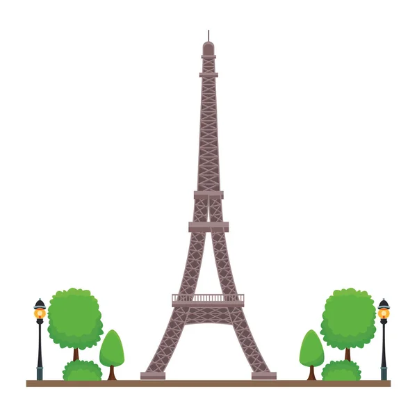 Eiffel-torony ikonja — Stock Vector