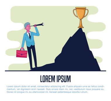 İş insanlar posteri