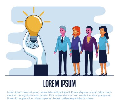 İş insanlar posteri