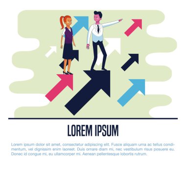 İş insanlar posteri