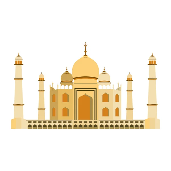 Индия Тадж-Махал — стоковый вектор
