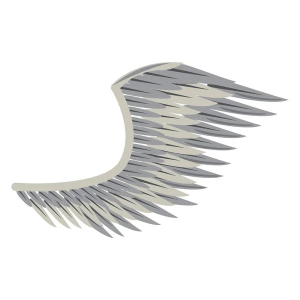 Flügelengel isoliert — Stockvektor