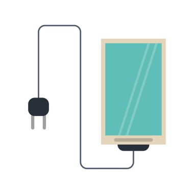 kablo ve fiş ile Smartphone