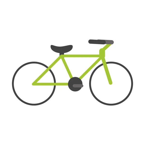 Vehículo deportivo de bicicleta — Vector de stock