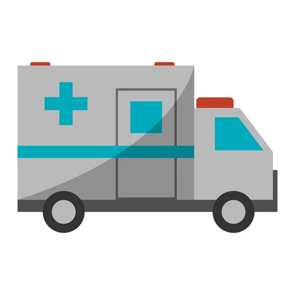 Ambulans tıbbi araç — Stok Vektör