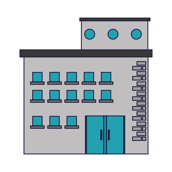 Baufirma Immobilien — Stockvektor