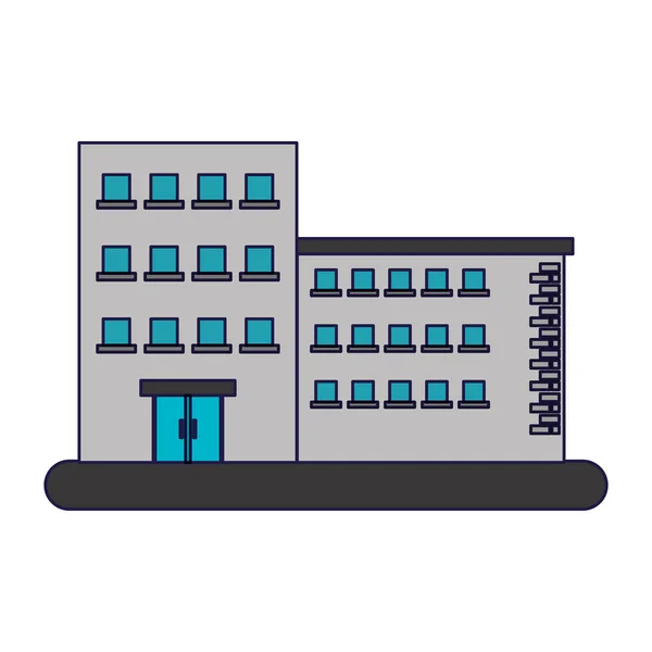 Empresa de construção imobiliária —  Vetores de Stock