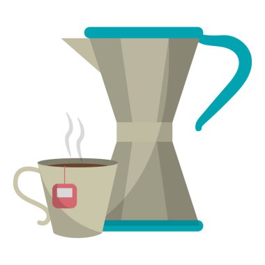 Kahve içecek konsepti