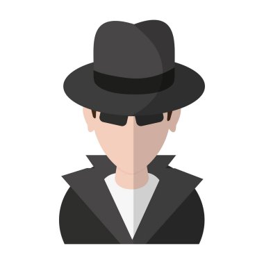 Hırsız hacker avatar simge